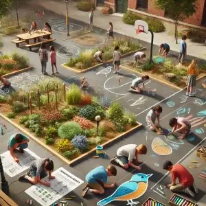 Schoolplein vogelvriendelijk maken